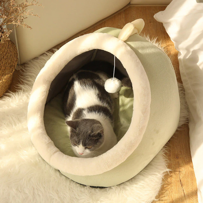 Sweet and Cozy Cat bed - Funny Cute style