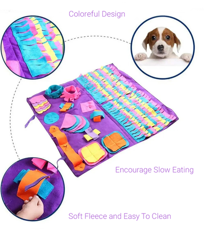 Dog Sniffing Mat, Interactive Puzzle Toy