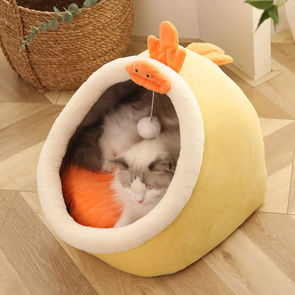 Sweet and Cozy Cat bed - Funny Cute style