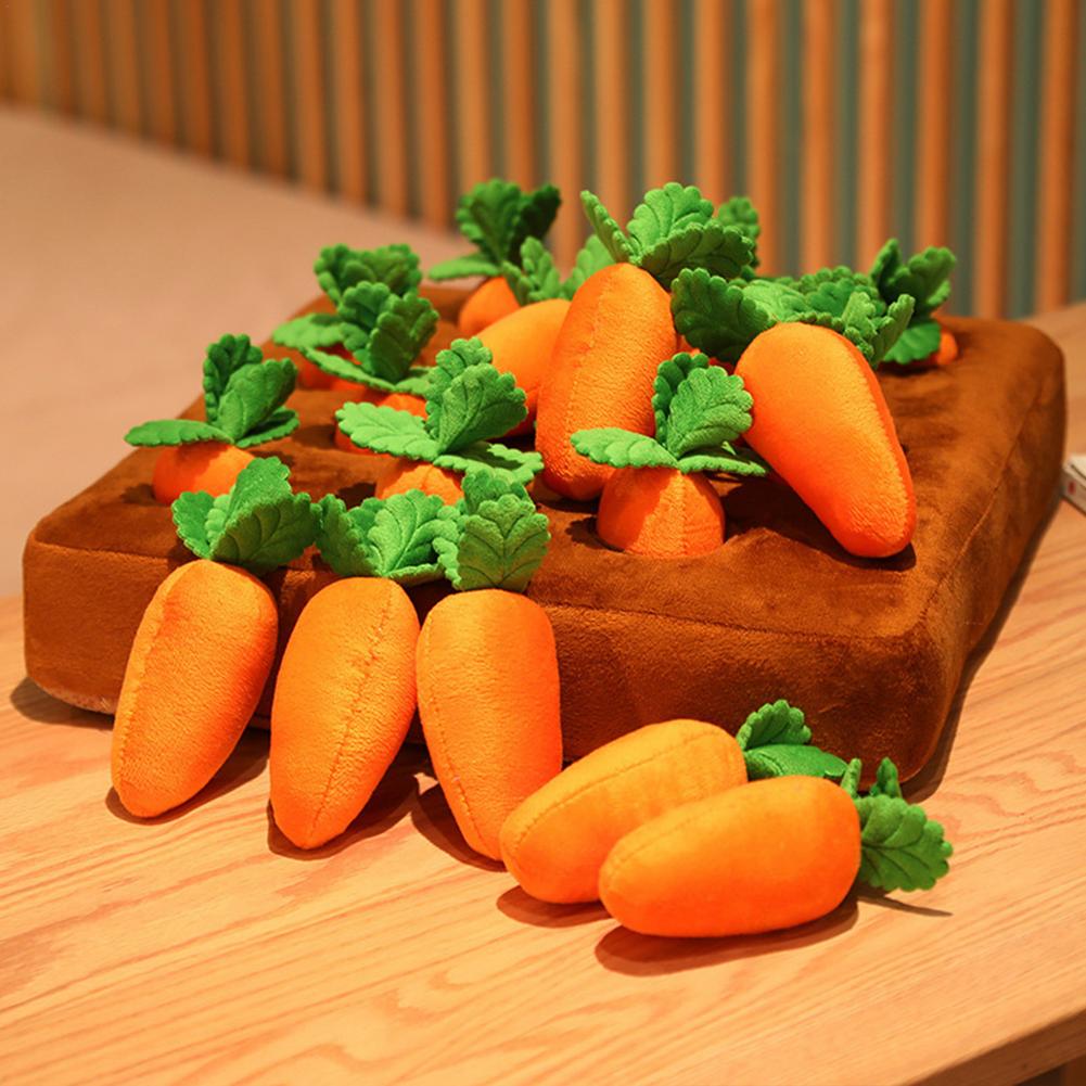 Carrot Dog Plush Toy