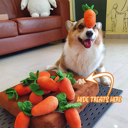 Carrot Dog Plush Toy